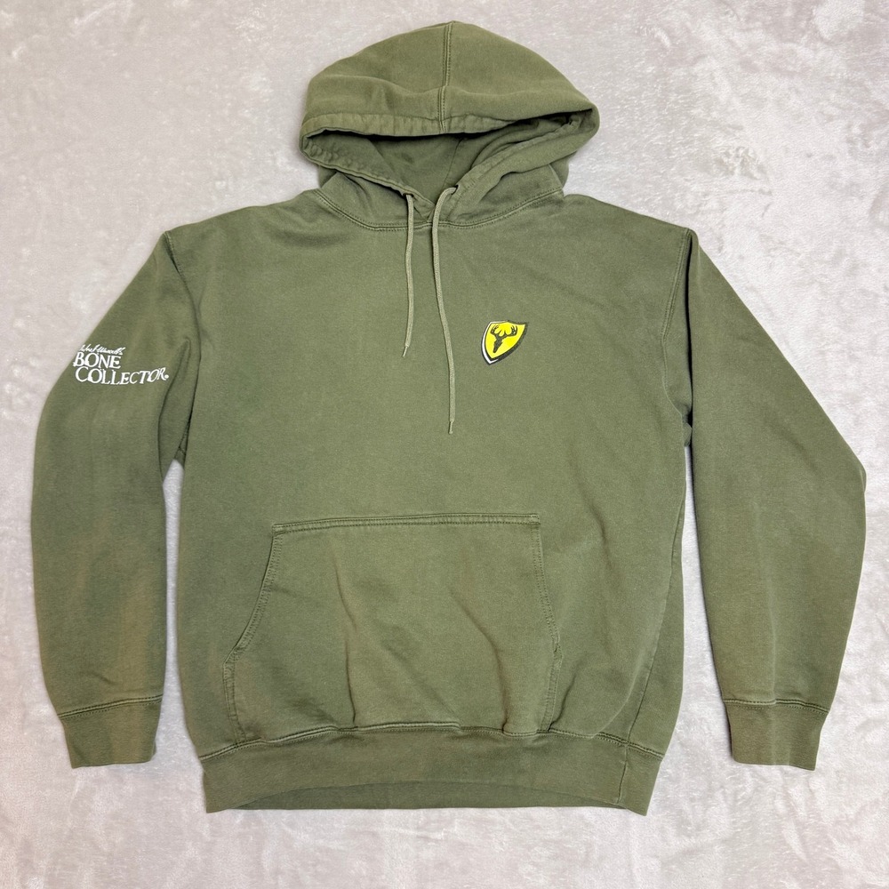 Scent Blocker Bone Collector Hoodie Mens L Olive Green The Brotherhood Skull